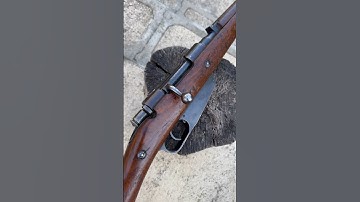 This CARCANO kicks like a mule! 8mm Mauser! #gunshorts #guncollection #carcano #italy #ww2 #pewpew