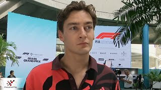 George Russell: A podium would be a win tomorrow | Post Qualifying Interview Miami GP 2025