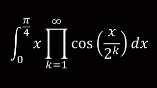 Integral Contains Pi Product Notation