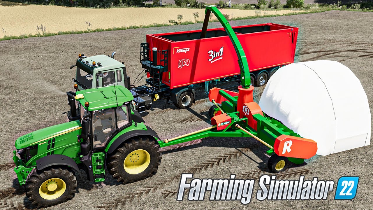 LS22: Häcksler Zubehör Pack v 3.0.0.0 Silage Mod für