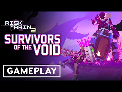 Risk of Rain 2: Survivors of the Void - 15 Minutes of Void Fiend Simulacrum Gameplay