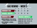 #theGAC Rewind - 2025 Week 3