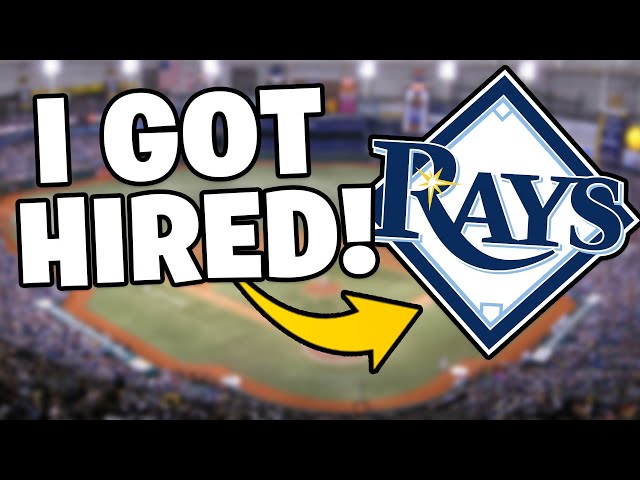 Hired By The Tampa Bay Rays! (My Interview Experience) 