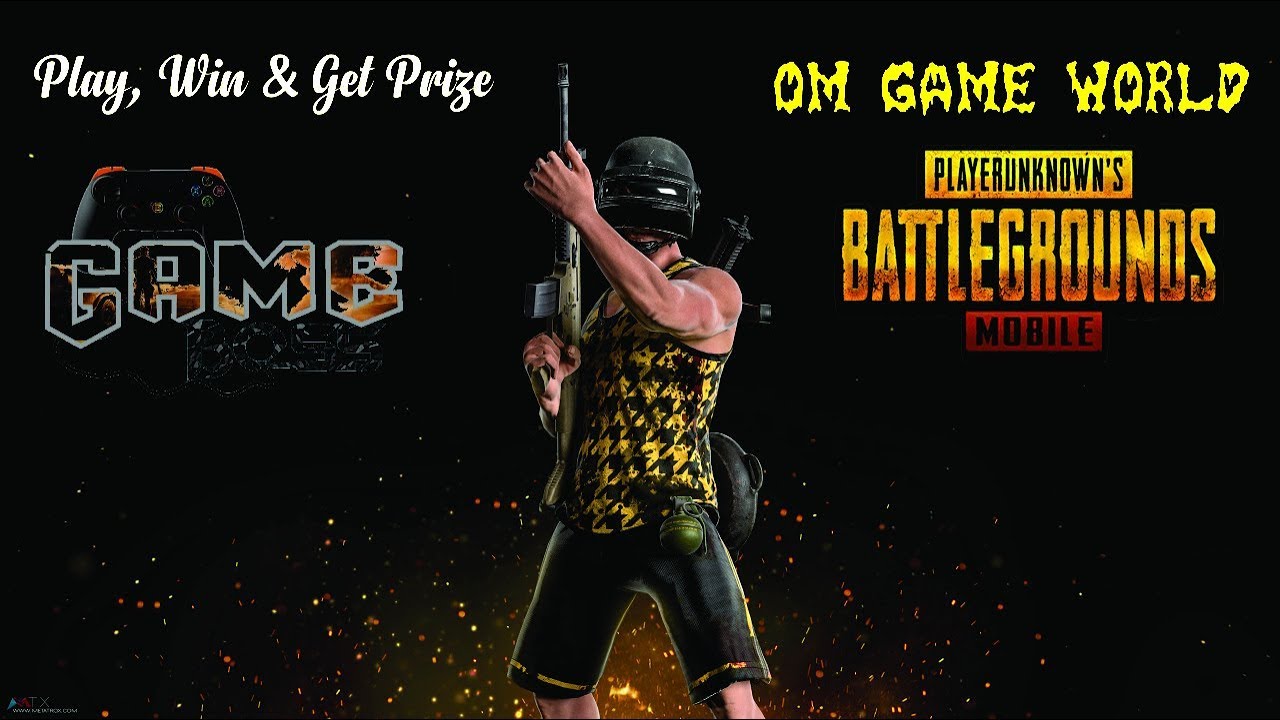PUBG TOURNAMENT PLAY WIN & GET PRIZE WITH OMGAMEWORLD - 