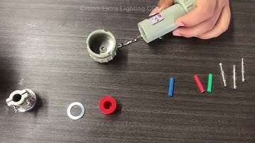 how to fix explosion proof plug and socket AC