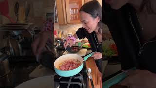 Trying jambalaya for the first time 🫣 #recipe #jambalaya #americanfood