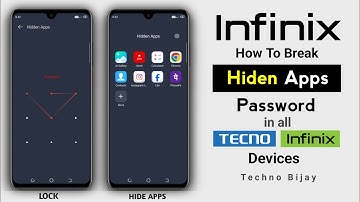 Infinix Mobile Me Hide App Password Kaise Tode | How to Break Hide App Password in Infinix