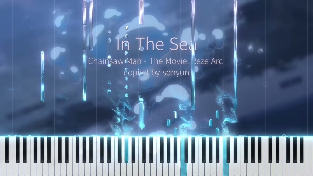 체안소맨 레제편 가장 인상깊었던 서정적인 그 곡! in the sea🌊 piano cover 근데 손 짱겹침,,  그리고,, 팁,, 페달 절대 갈지 ㅁr,,
