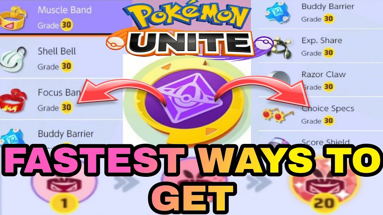 How to Get Item Enhancer in Pokemon unite Fastest Ways to get item