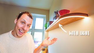 How To Make Super Strong and Thin Floating Shelves with Integrated Light by Alexandre Chappel 278,014 views 7 months ago 18 minutes