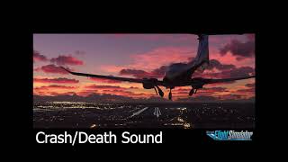 Microsoft Flight Simulator Soundtrack | Crash/Death Sound - Long Version