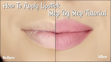 Hoe je lippenstift aanbrengt | 5 eenvoudige stappen | Vloeibare lippenstift
