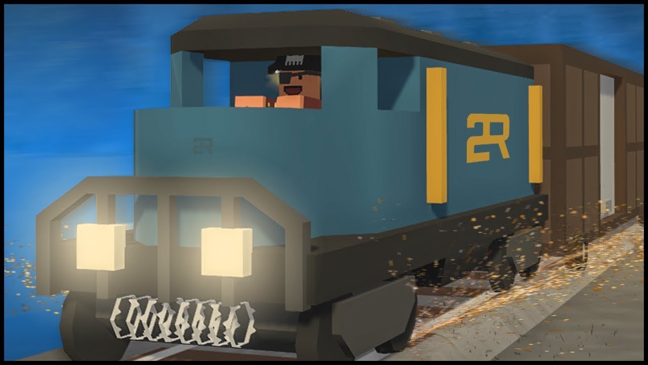 DRIVEABLE TRAIN BASE! (Unturned) YouTube