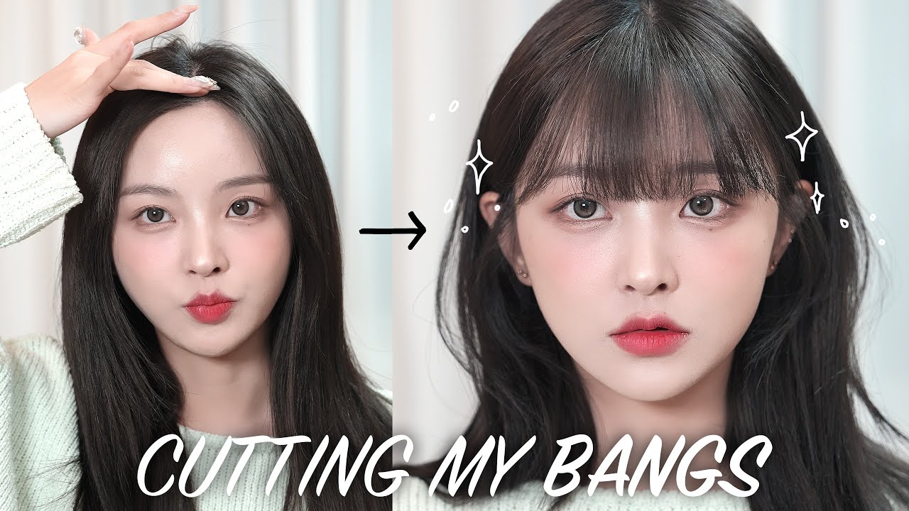 부담스럽지 않은 풀뱅! 셀프 소프트풀뱅 자르는 법✂️ 똥손 SSAP가능💩