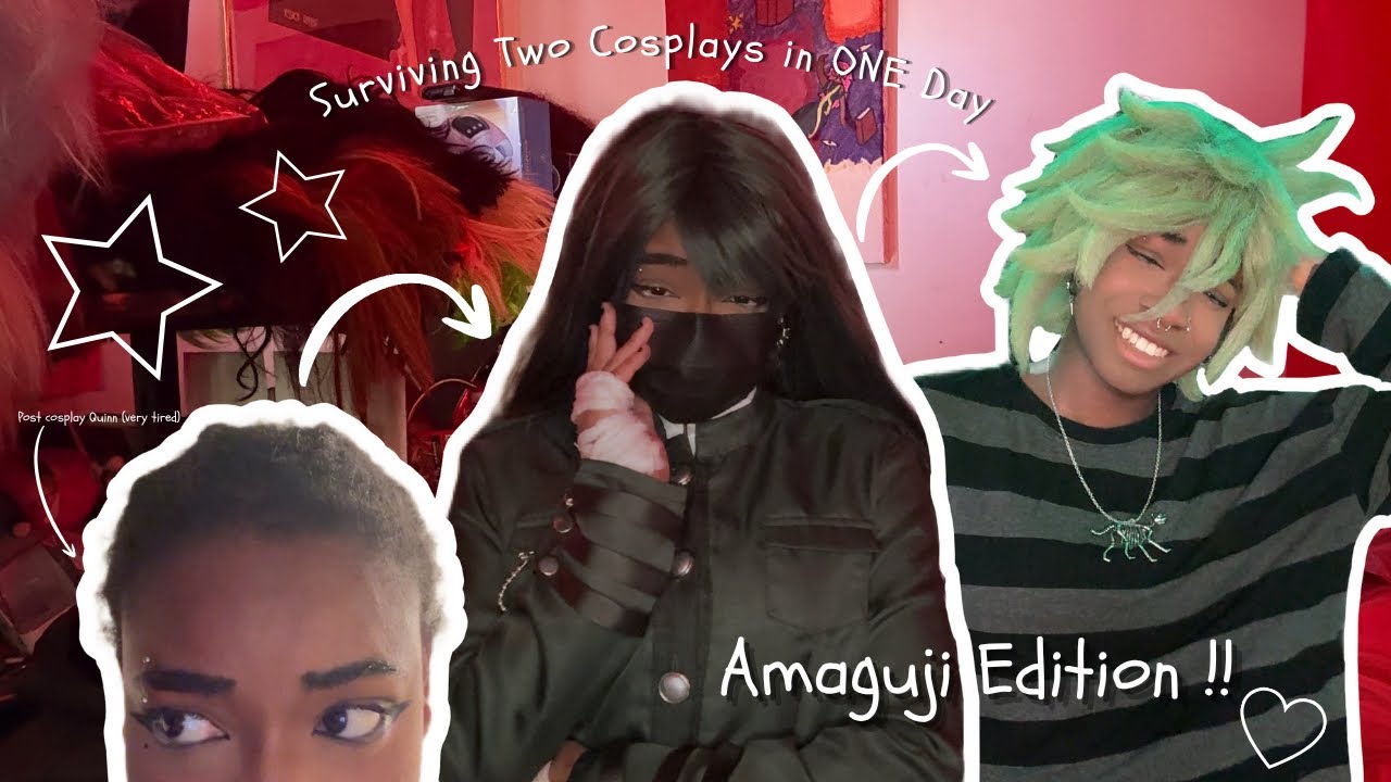 Surviving Two Cosplays in ONE Day!! | DRV3 Cosplays
