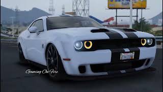 Dodge Challenger Srt Hellcat Modified Rash Driving GTA V By |Gaming On Fire| screenshot 4
