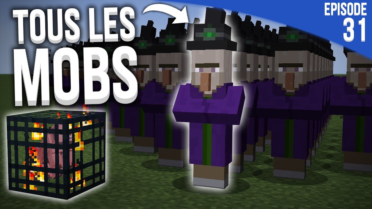 FAIRE SPAWNER TOUS LES MOBS À L'INFINI ! | Minecraft Moddé S4 | Episode 31