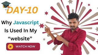 🔟Day-10: JavaScript DOM Methods, Events, Functions & Variables Explained in Telugu