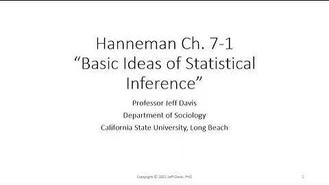 Lecture Video   Hanneman Ch 7 part 1