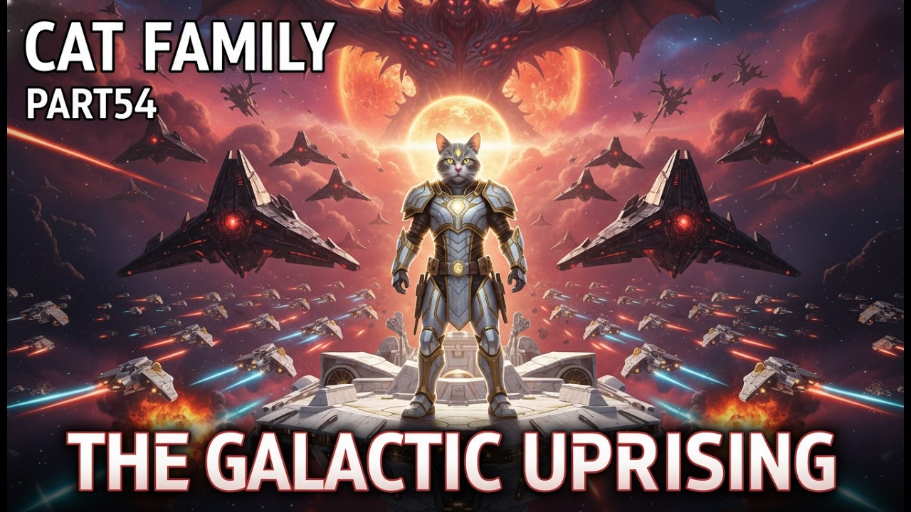 cat-family-Part54-JASPER'S ADVENTURES - THE GALACTIC UPRISING