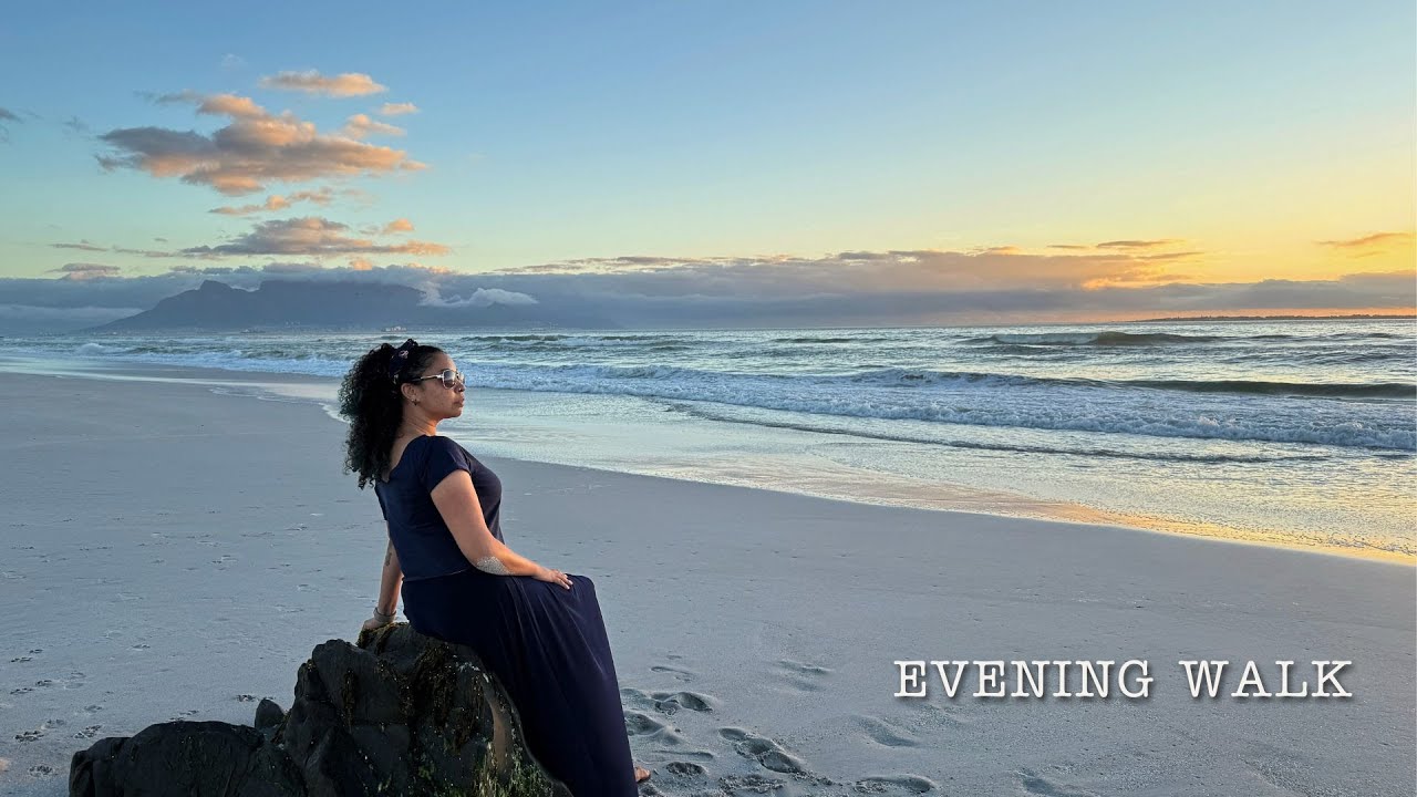 A calm beach walk to reset the day