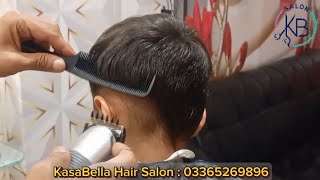 Beautiful Children Hair Cutting By KasaBella Hair Salon Islamabad