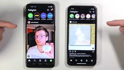 Speed Comparison of OPPO Reno 5 5G & iPhone XR - Speed App Test