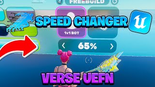 How To Change The Speed Dynamically like Rezon Map ? ( VERSE UEFN Fortnite )