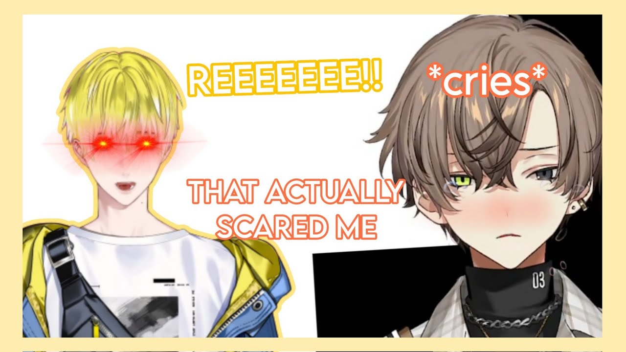 Албан кричит и искренне боится скримеров Сонни