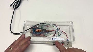 DIY Digital Clock with the TM1307 display and the Raspberry Pi Pico.