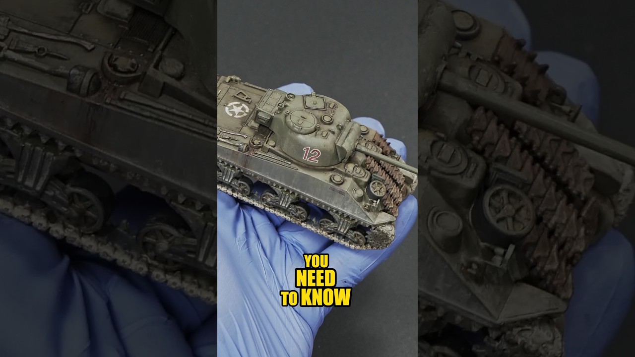 PAINTING Scale model in ONE MINUTE #scalemodel