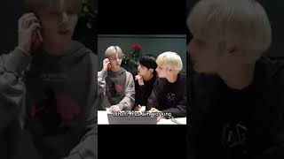 TXT beomgyu questionable phone call to taehyun in the middle of vlive #shorts 범규가 태현에게 전화해서