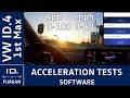 Acceleration Tests 0-100 KPH / 0-60 MPH | VW ID.4 1st Max