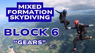 MFS Block 6 | Gears | Mixed Formation Skydiving