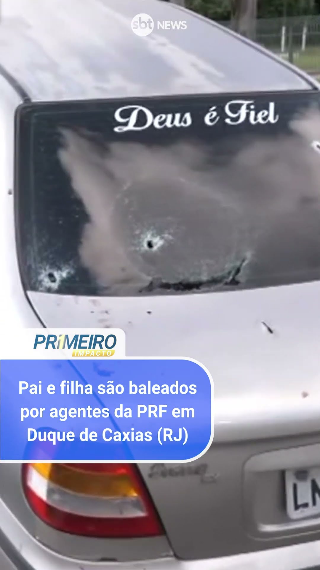 Pai e filha são baleados por agentes da PRF em Duque de Caxias (RJ)