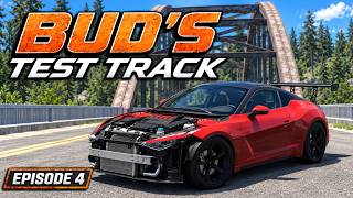 Cops Vs Robbers in BeamNG w/ Spikes  | BUD’s Test Track Ep. 4