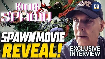 Todd McFarlane KING SPAWN Movie Reveal! Exclusive Interview
