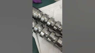 Usinagem de peça com raios, antes e depois