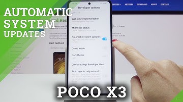 How to Enable Automatic System Update on POCO X3 – Auto System Update