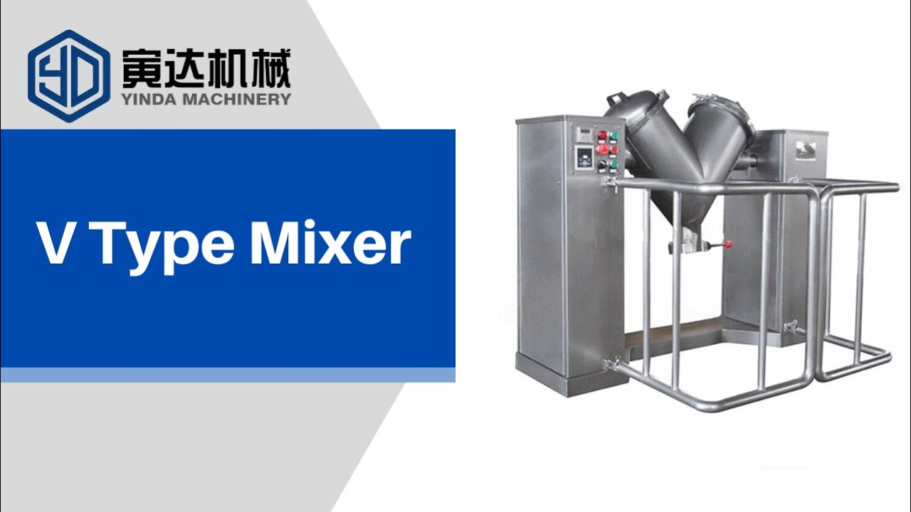 CapsulCN V Blender Dry Powder Mixer Blending Machine V50 Pro