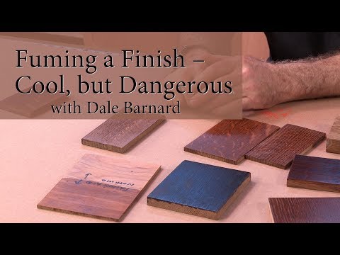 Fuming a Finish – Cool, but Dangerous