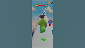 Blob Runner 3D Gameplay Walkthrough (İOS,Android) - Level 16 #Shorts