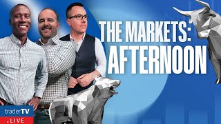 The Markets: Afternoon❗April 10 Live Trading $TSLA $AMZN $DJT $RDDT $MSFT $MU $DKNG (Live Streaming)