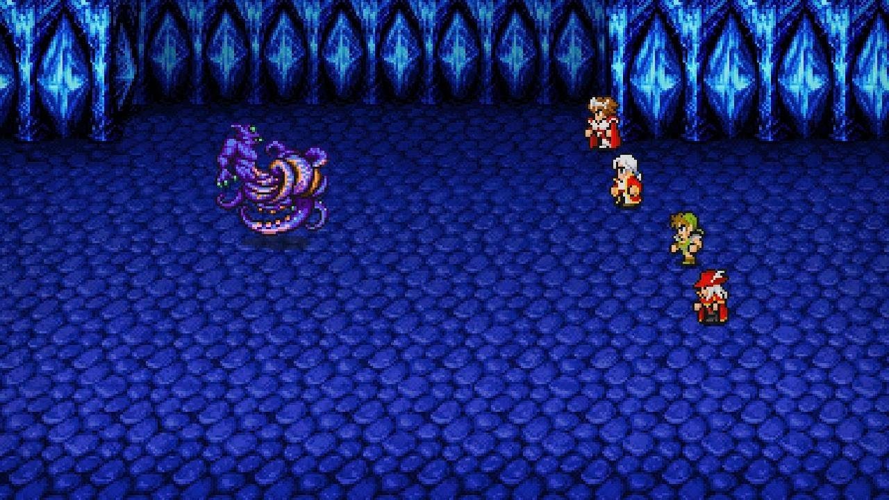 FINAL FANTASY III : Pixel remaster : Boss fight : Kraken