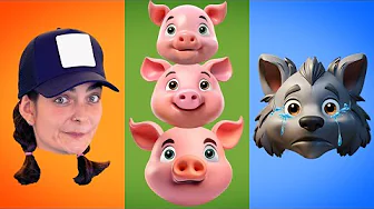 Three Little Pigs and the Big Bad Wolf | Bedtime Stories for Toddlers