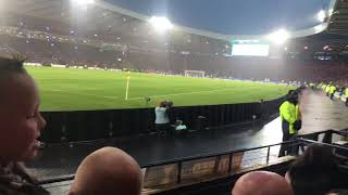 CELTIC FANS GO MENTAL AS RYAN CHRISTIE SCORES