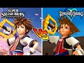 Smash Bros Ultimate VS Kingdom Hearts (Sora's Moveset Comparison)