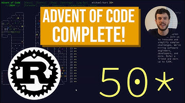 #28 ALL DAYS COMPLETE! | Advent Of Code 2024 in Rust
