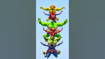 SPIDERMAN, IRONMAN AND CAPTAIN AMERICA TAKE REVENGE FROM VENOM BROTHER