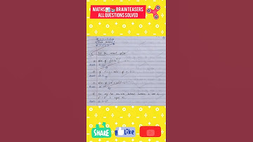 📖DAV Maths Class-8 Chapter-3(🎲Exponents and redical🌱) Brain teasers || #viral #ytshorts #dav #maths